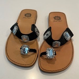 Women’s Yellow Box Sandals